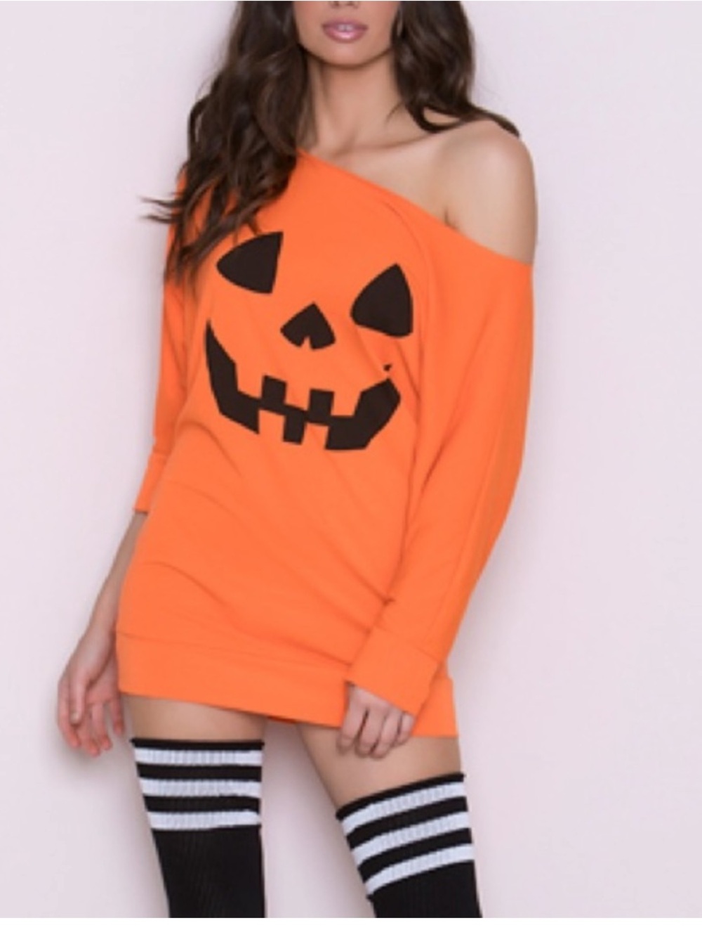 JERSEY PUMPKIN DRESS/TOP